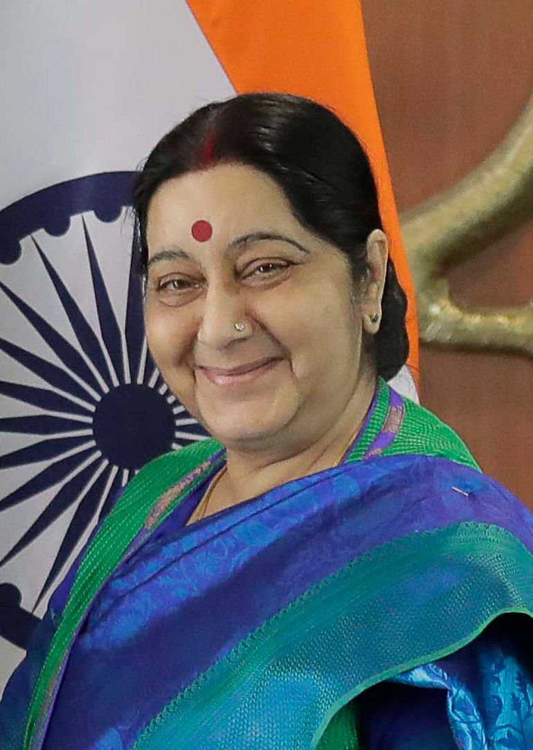 Late Sushma Swaraj Ji